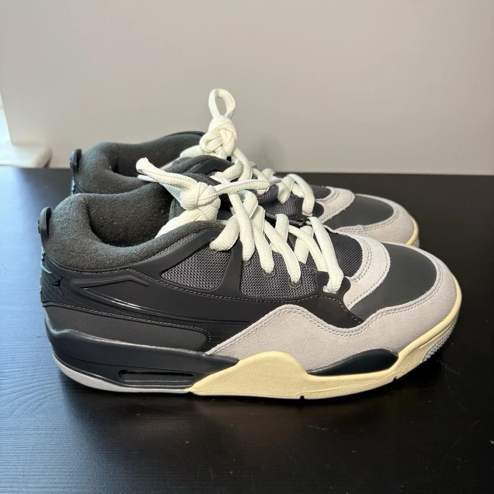 Nike Air Jordan 4 RM 'Iron Grey/Off Noir' |Youth 6 | FQ7939-002